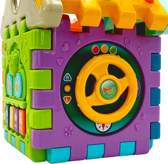 Розвиваюча іграшка Woopie Багатофункціональний будиночок 9 в 1 (5904326949423) - зображення 7