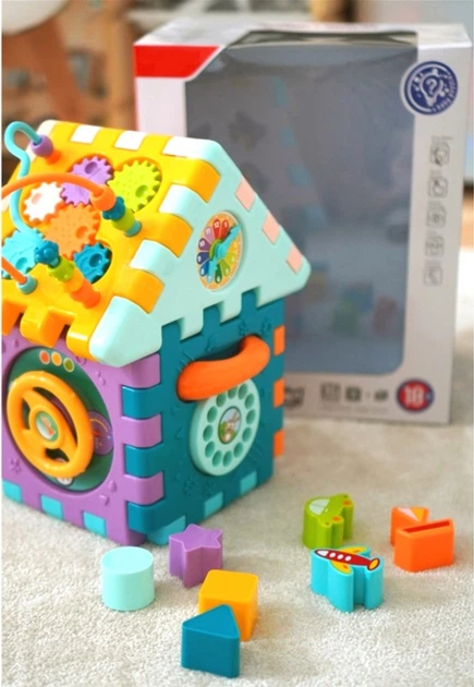 Розвиваюча іграшка Woopie Багатофункціональний будиночок 9 в 1 (5904326949423) - зображення 15