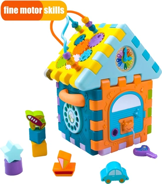 Розвиваюча іграшка Woopie Багатофункціональний будиночок 9 в 1 (5904326949423) - зображення 18