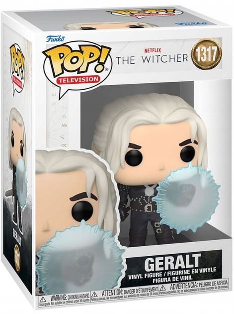 Фігурка Funko POP! TV Відьмак Геральт 1317 (67424) - зображення 3