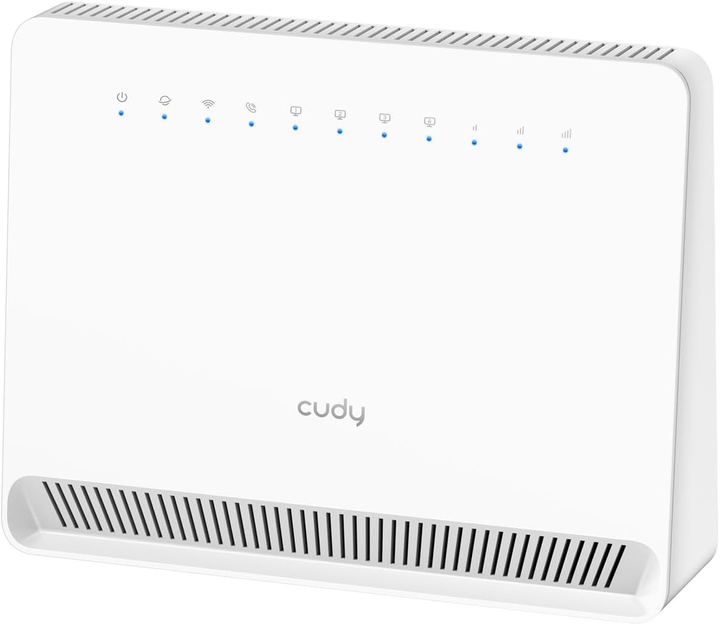 Router Cudy LT15E AX3000 4G Wi-Fi 6 White (6971690793043) - obraz 1