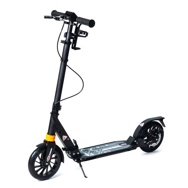 Самокат двухколесный Urban Scooter складной с ручным дисковым тормозом ...