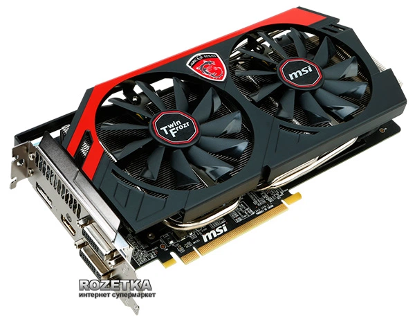 Видеокарта MSI PCI-Ex Radeon R9 270X 2048MB GDDR5 (256bit) (1030/5600) (2 x DVI, DisplayPort, HDMI) (R9 270X Gaming 2G) - изображение 2