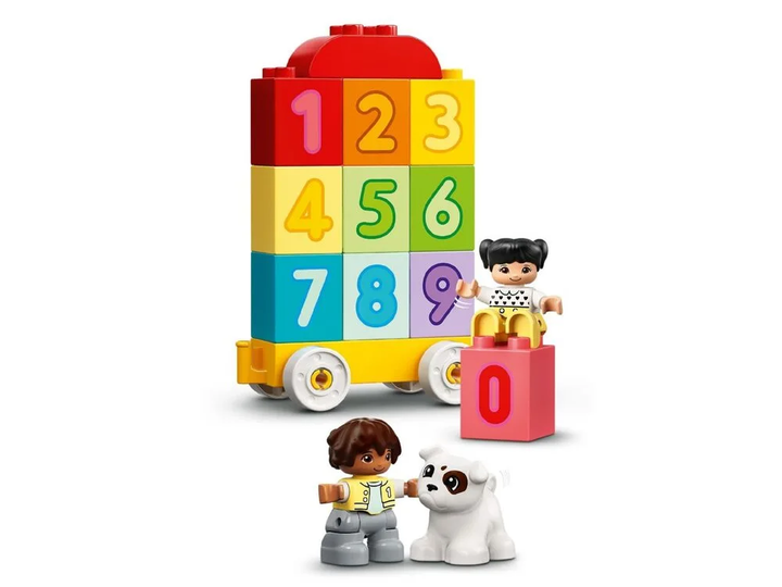 Конструктор LEGO DUPLO Поїзд із цифрами - вчимося рахувати 23 шт. деталей (10954) - зображення 4
