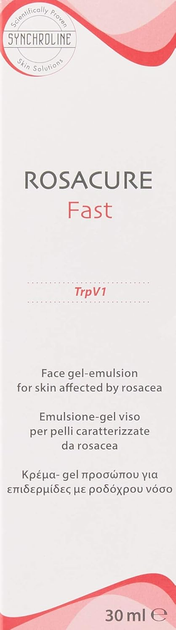 Żel do twarzy Synchroline Endocare Rosacure Fast Łagodzący 30 ml (8023628900929) - obraz 3