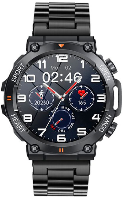 Мужские часы Uwatch Smart Storm Steel 2 ремешка - изображение 3