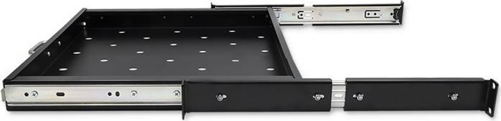 Полька з ручкою для шафи RACK Qoltec 600x600 висувна (5901878545097) - зображення 3