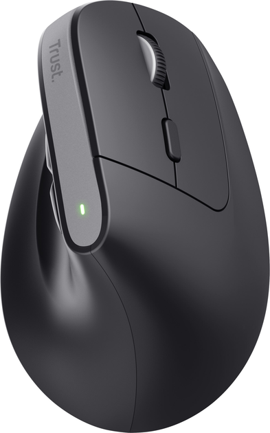 Мышь Trust Bayo+ Multidevice Ergonomic Wireless Black/Grey (8713439251463) - изображение 1