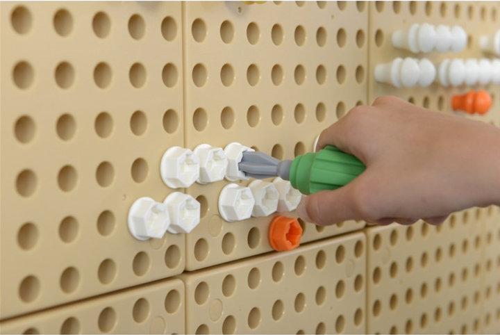 Zestaw narzędzia Masterkidz z wkrętakiem do tablicy naukowo-kreatywnej Stem (6955920013118) - obraz 9