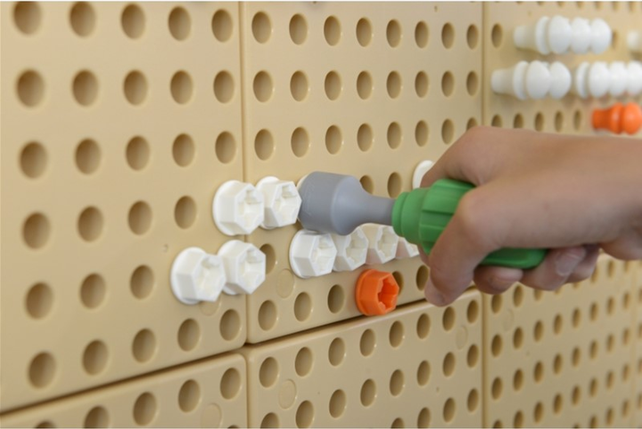 Zestaw narzędzia Masterkidz z wkrętakiem do tablicy naukowo-kreatywnej Stem (6955920013118) - obraz 10