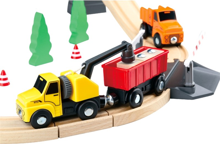 Zestaw do zabawy Tooky Toy Budowa dróg dla pojazdów (6972633373315) - obraz 5