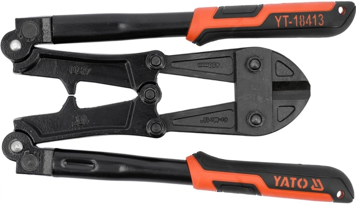 Nożyczki do drutu składane YATO max 6 mm 450/280 mm Cr-Mo YT-18413 (5906083101847) - obraz 3