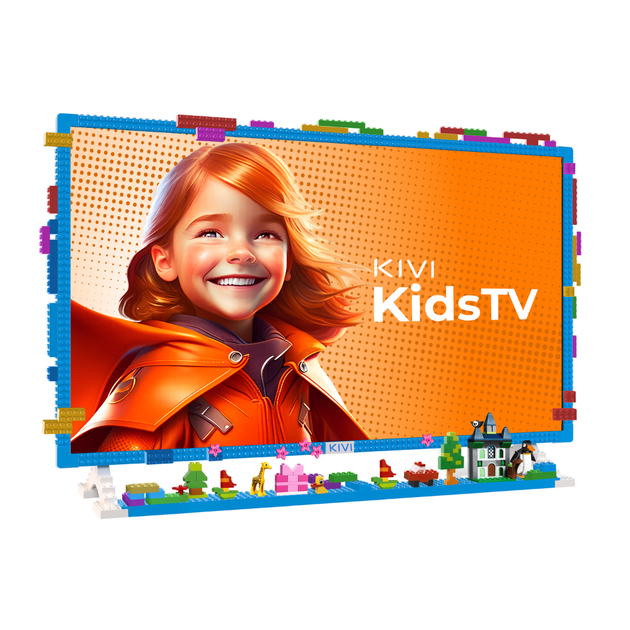 Телевизор 32" Kivi KidsTV FHD/Smart TV/Bluetooth/WI-Fi Синий - Фото 4 Телевизор 32" Kivi KidsTV FHD/Smart TV/Bluetooth/WI-Fi Синий - изображение 4