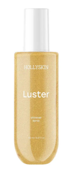 Шиммер-спрей для тіла Hollyskin Luster Gold 150 мл - Фото 1 Шиммер-спрей для тіла Hollyskin Luster Gold 150 мл - изображение 1