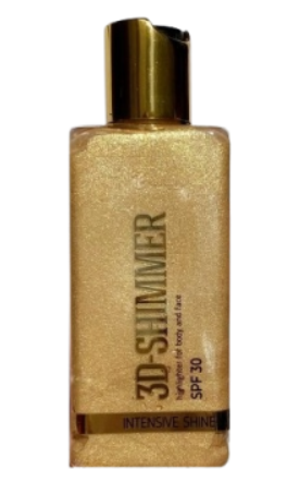 Шиммер для лица и тела 3D Premium SPF30 Top Beauty 125 мл - Фото 1 Шиммер для лица и тела 3D Premium SPF30 Top Beauty 125 мл - изображение 1