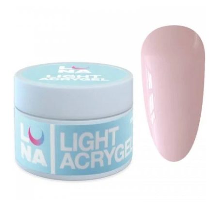 Рідкий гель Luna Light Acrygel №4 30 мл - Фото 1 Рідкий гель Luna Light Acrygel №4 30 мл - зображення 1