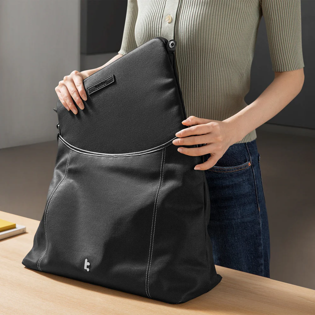 Сумка Tomtoc Versatile-T28 Laptop Tote Bag Black 16 Inch/18L (T28L1DV) (T28L1DV) - изображение 7