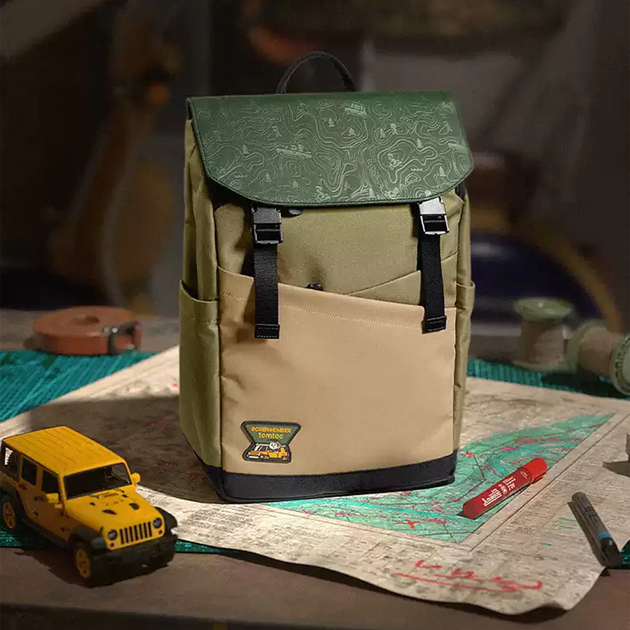 Рюкзак Tomtoc Slash-T64 Flip Laptop Backpack Green 15.6 Inch/18L (T64M1T1GC) (T64M1T1GC) - зображення 6