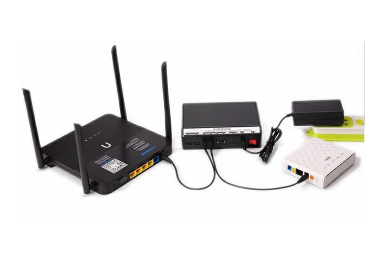 Mini UPS Penxess-3 30000mah 111Wh ИБП для роутера, медиаконвертера зарядная станция - изображение 6