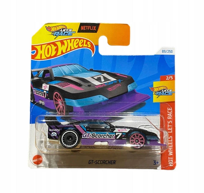 Машинка Хот Вілс 1:64 GT-Scorcher колекція Hot Wheels Let's Race
