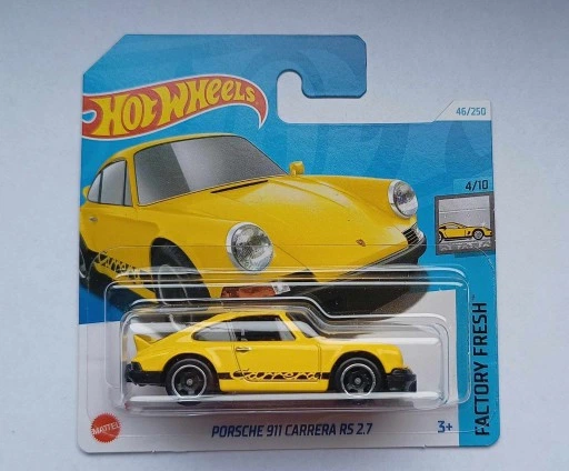 Машинка Хот Вилс 1:64 Porsche 911 Carrera RS 2.7 коллекция Factory