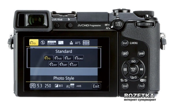 Фотоапарат Panasonic Lumix DMC-GX7 Kit 14-42mm Black (DMC-GX7KEE-K