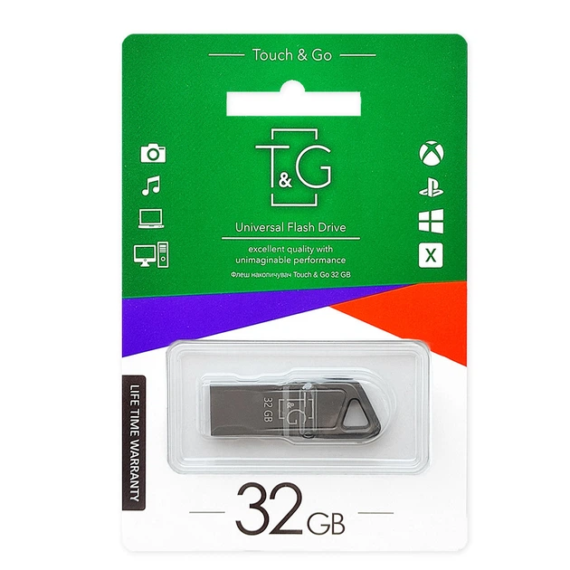 Флеш-накопичувач USB 32GB T&G 114 Metal Series (TG114-32G) - Фото 2 Флеш-накопичувач USB 32GB T&G 114 Metal Series (TG114-32G) - изображение 2