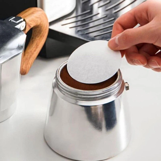 Фильтры для гейзерной кофеварки на 6 чашек Moka Pot Paper Filter