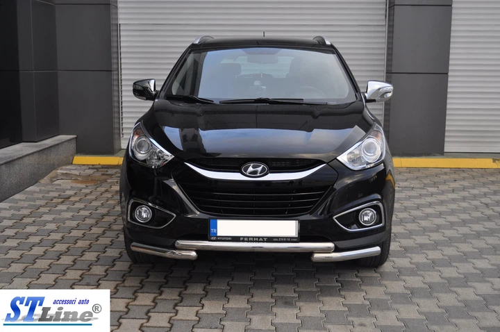 Кенгурятник защита переднего бампера на Hyundai H100 98-06 d60х1,6мм Хендай Х100 ST13271 - изображение 3