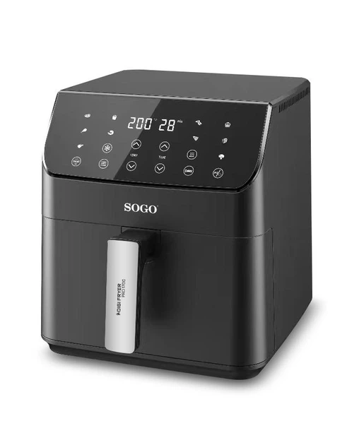 Мультипіч (аерофритюрниця) SOGO FRE-SS-10890 Black - зображення 2