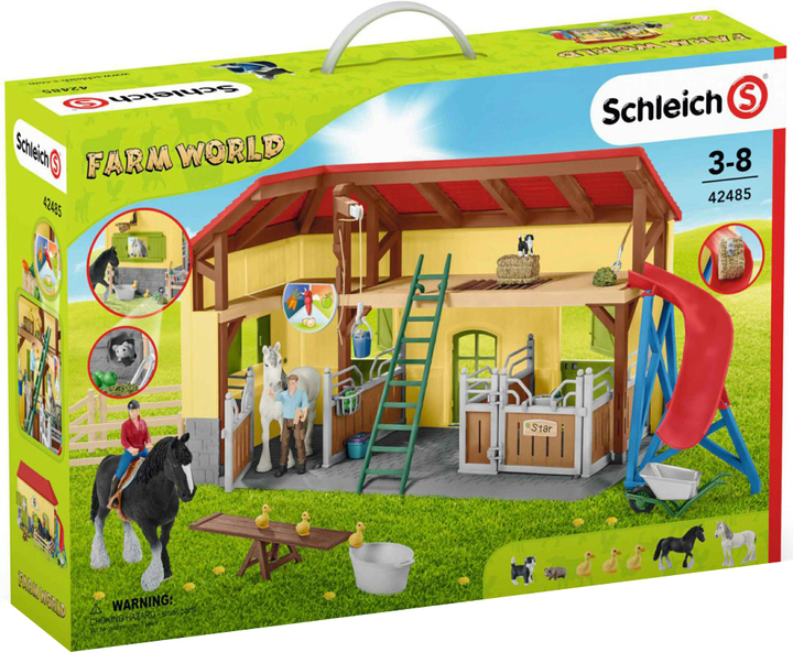 Ігровий набір Schleich Стайні для коней (4059433572697) - зображення 1