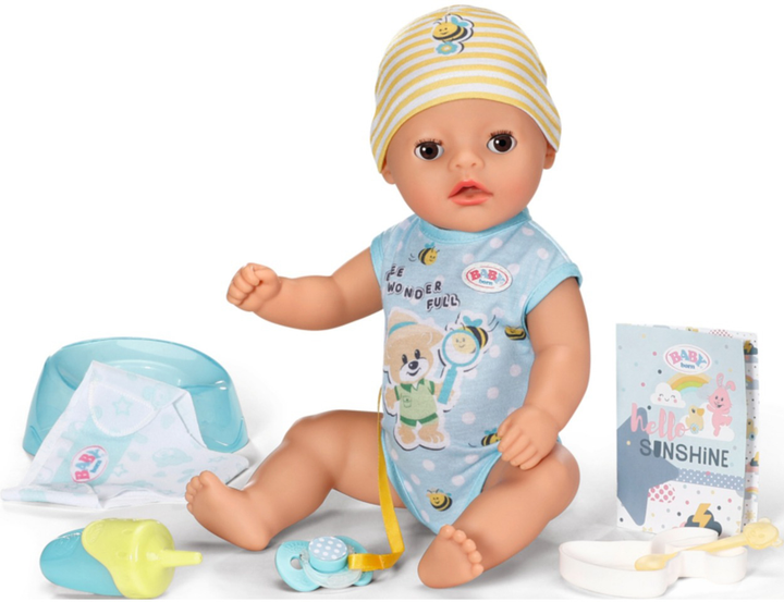 Lalka bobas Baby Born Little Baby Chłopiec 36 cm (4001167835340) - obraz 2