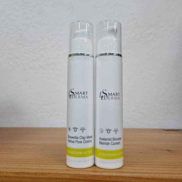 Smart4Derma acnedem active набор ночной крем+ поросужуючая маска - Фото 1 Smart4Derma acnedem active набор ночной крем+ поросужуючая маска - изображение 1