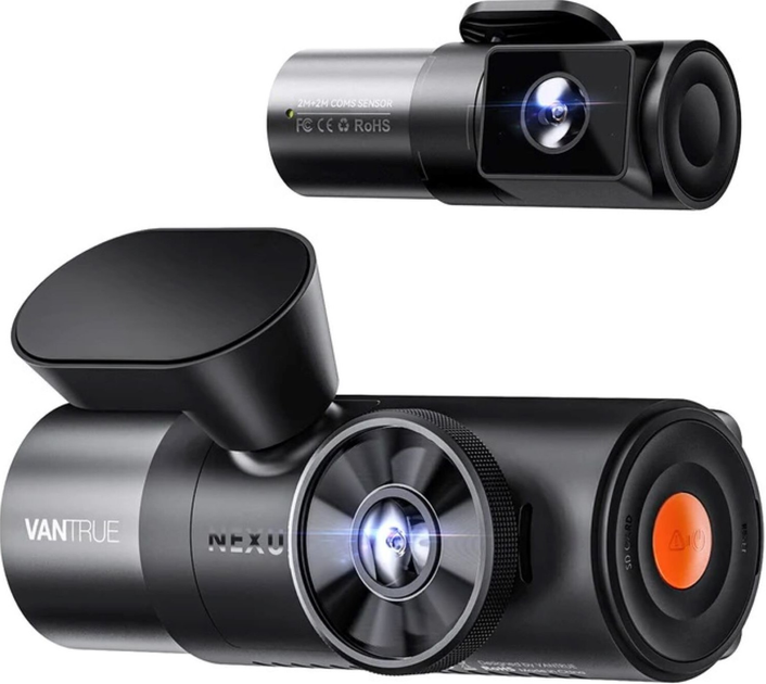 VANTRUE NEXUS 5 Dash Cams ドラレコ Vantrue N5 4-Channel Dash Cam | 360° 2.7K+1080P, STARVIS 2