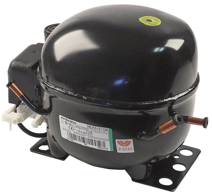 Компрессор для холодильника EMBRACO ASPERA R404 599W NEK6181GK - изображение 2