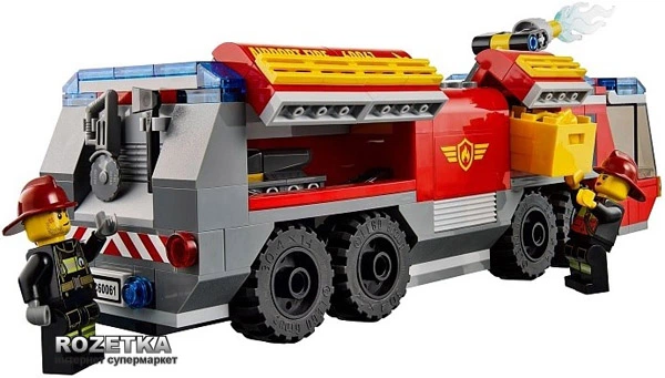 Конструктор LEGO City Пожарная машина для аэропорта (60061) - Фото 5 Конструктор LEGO City Пожарная машина для аэропорта (60061) - изображение 5
