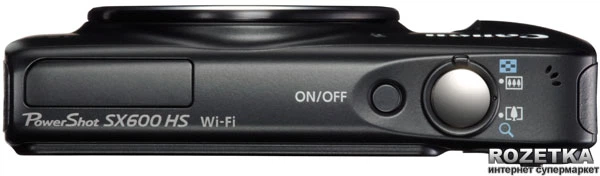 Фотоаппарат Canon PowerShot SX600 HS Black Travel Kit (9340B017