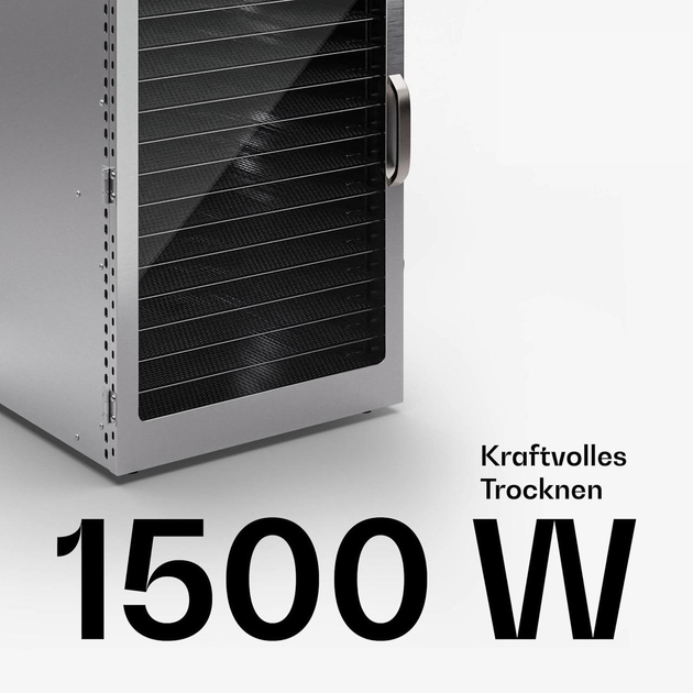 Дегідратор сушарка Food Dehydrator LT-16 для овочів фруктів м'яса грибів 16 лотків 1500Вт - зображення 2