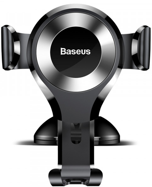 Автоутримувач для телефону Baseus Gravity Osculum Car Mount Black + Grey (SUYL-XP0S) - зображення 2