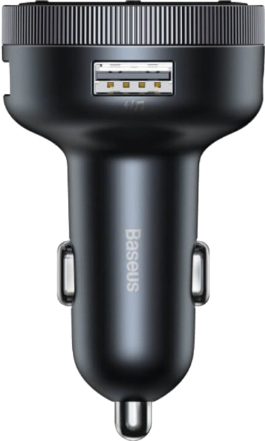 FM-трансмітер Baseus Enjoy Car Wireless MP3 Charger Black (CCLH-01) - зображення 4