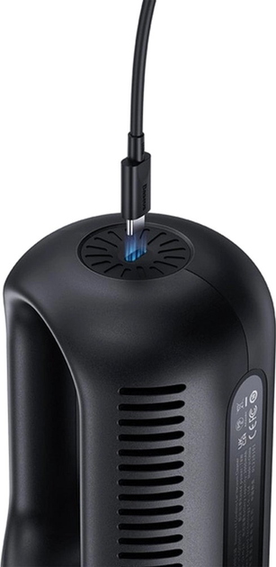 Odkurzacz samochodowy Baseus AP01 Handy Vacuum Cleaner (5000pa) Czarny (C30450100111-00) - obraz 5