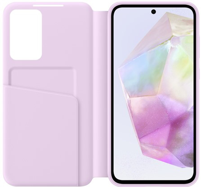 Etui-portfel Samsung Smart View do Samsunga Galaxy A35 Lavender (EF-ZA356CVEGWW) - obraz 4