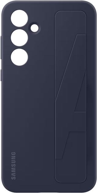 Панель Samsung Standing Grip Case для Samsung Galaxy A55 Blue/Black (EF-GA556TBEGWW) - зображення 1