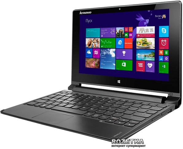 Ноутбук Lenovo Flex 10 (59407684) Black - Фото 2 Ноутбук Lenovo Flex 10 (59407684) Black - изображение 2
