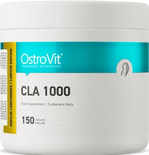 КЛК (конъюгированная линолевая кислота) OstroVit CLA 1000, 150 капс ...