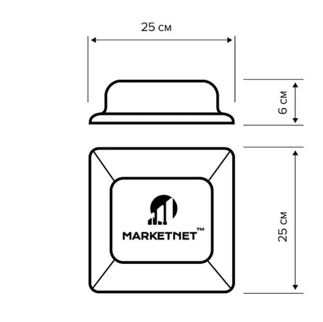 4G/5G панельная антенна MarketNet Square 18 дБи - изображение 7