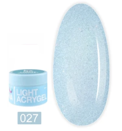Рідкий гель Luna Light Acrygel №27 30 мл - Фото 1 Рідкий гель Luna Light Acrygel №27 30 мл - зображення 1