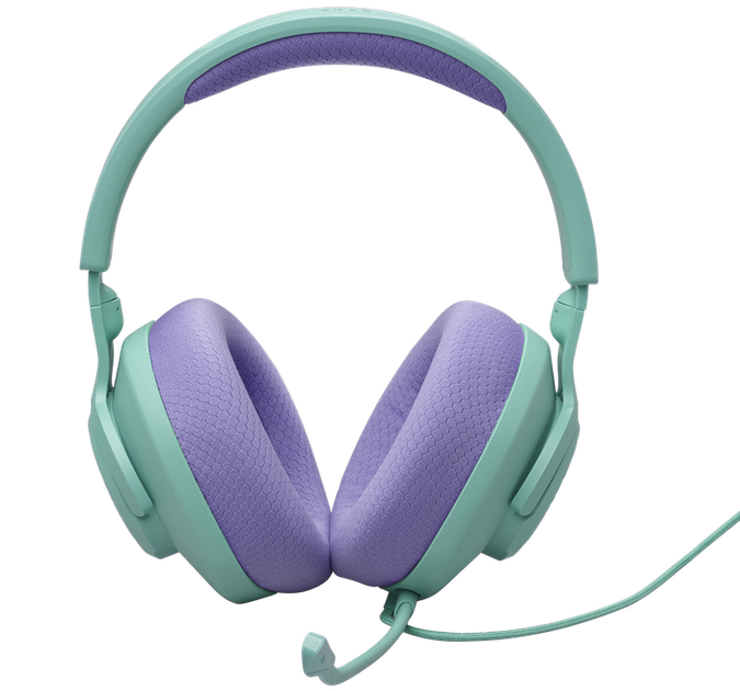 Игровая гарнитура JBL Quantum 100M2 Cyan (JBLQTUM100M2CYN) - изображение 5