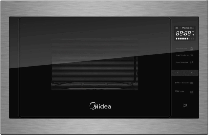 Мікрохвильова піч MIDEA MI10250GBX (вбудована) - Фото 1 Мікрохвильова піч MIDEA MI10250GBX (вбудована) - изображение 1