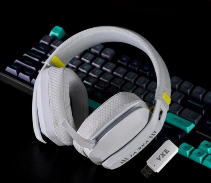 Наушники VGN VXE Siren V1 Белые Беспроводные, Игровые, Радиоканал ...